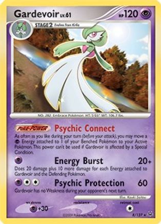 Gardevoir - 8/127 (DPPt Platinum) - Deck Exclusives