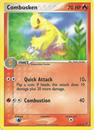 Combusken - EX Battle Stadium