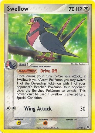 Swellow - EX Battle Stadium