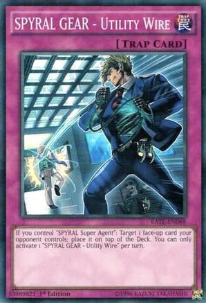 SPYRAL GEAR - Utility Wire (RATE-EN088) - Raging Tempest 1st Edition