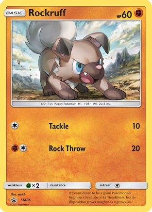 Rockruff - SM06/248 - SM Promos Holofoil