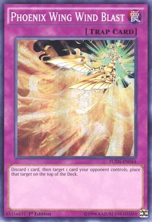 Phoenix Wing Wind Blast (FUEN-EN044) - Fusion Enforcers 1st Edition