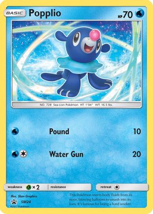 Popplio - SM24/248 - SM Promos Holofoil