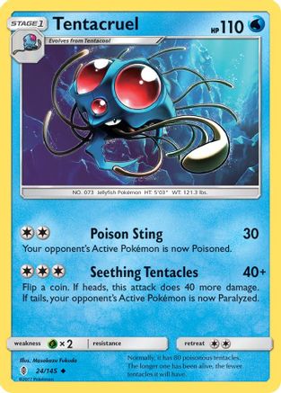 Tentacruel/145 - SM  Guardians Rising