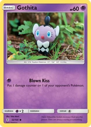 Gothita 52/145 - SM  Guardians Rising Reverse Holofoil