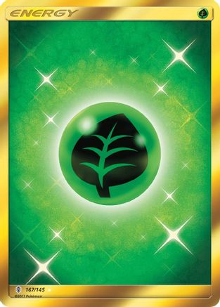 Grass Energy (Secret)/145 - SM  Guardians Rising Holofoil