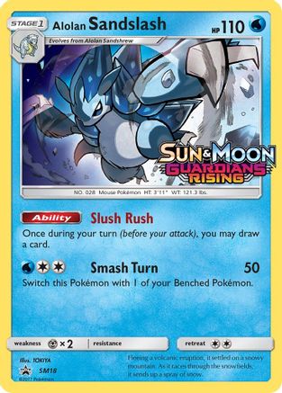 Alolan Sandslash - SM18 (Prerelease)/248 - SM Promos Holofoil