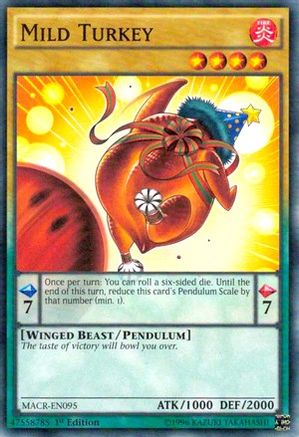 Mild Turkey (MACR-EN095) - Maximum Crisis 1st Edition