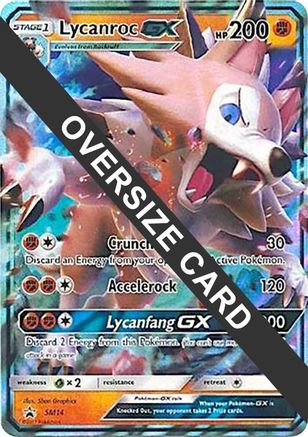 Lycanroc GX - SM14 - Jumbo Cards Holofoil