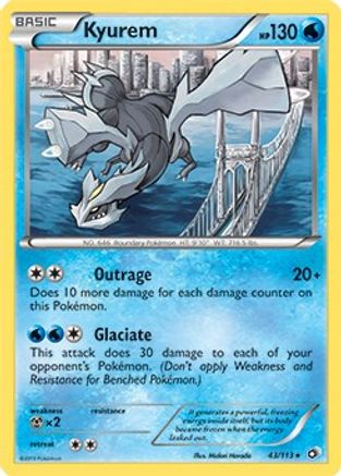 Kyurem 43/113 (BW Legendary Treasures) - Deck Exclusives