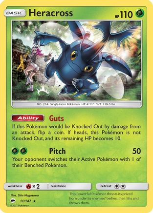 Heracross 11/147 - SM  Burning Shadows