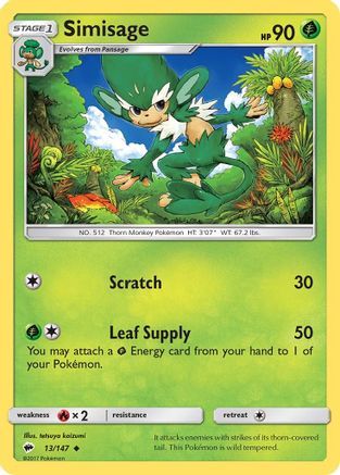 Simisage 13/147 - SM  Burning Shadows