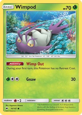 Wimpod 16/147 - SM  Burning Shadows