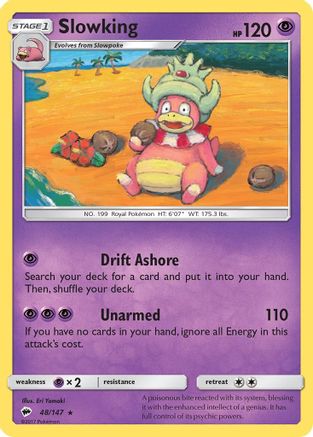 Slowking 48/147 - SM  Burning Shadows Reverse Holofoil