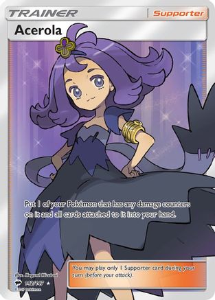 Acerola 142/147 - Burning Shadows Holofoil