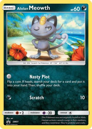 Alolan Meowth - SM51/248 - SM Promos