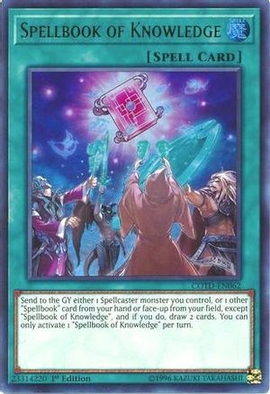 Spellbook of Knowledge (COTD-EN062) - Code of the Duelist Unlimited