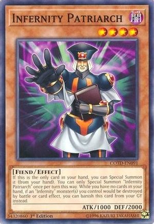 Infernity Patriarch (COTD-EN091) - Code of the Duelist 1st Edition