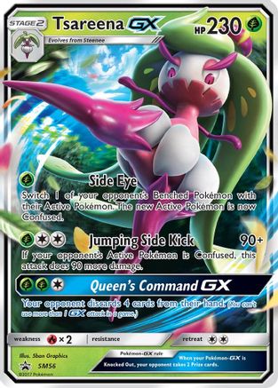 Tsareena GX - SM56/248 - SM Promos Holofoil