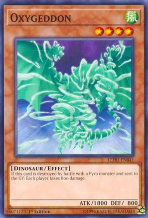 Oxygeddon (LEDU-EN041) - Legendary Duelists 1st Edition