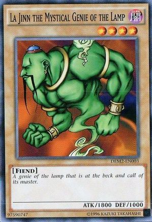 La Jinn the Mystical Genie of the Lamp (DEM2-EN003) - Demo Deck 2015 Unlimited