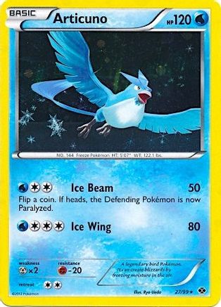 Articuno - 27/99 (Next Destinies) - Blister Exclusives Holofoil