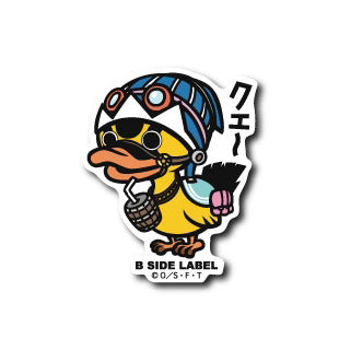 One Piece - Karoo "Kue~" Small Sticker (B-SIDE LABEL)