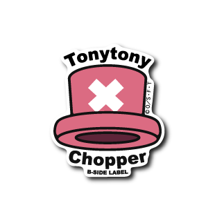 One Piece - Chopper Hat Small Sticker (B-SIDE LABEL)