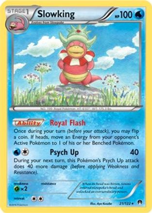 Slowking - 21/122 (Cosmos Holo) - Alternate Art Promos Holofoil