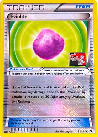 Eviolite - 91/101 (Championship Promo) - League & Championship Cards Reverse Holofoil