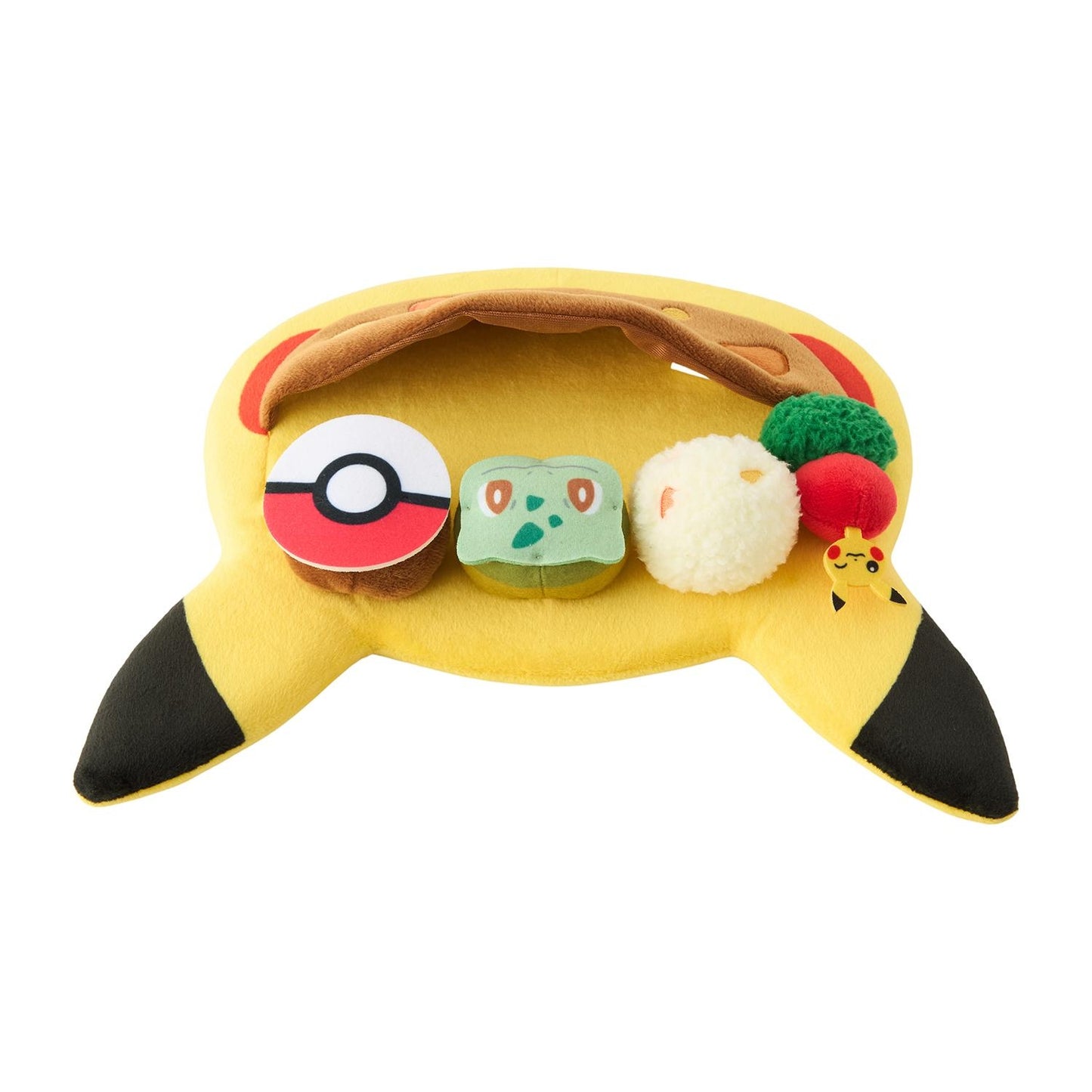 Pikachu Cafe Plate-Style Plush (Pokemon Cafe)
