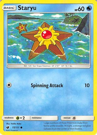 Staryu 15/111 - SM  Crimson Invasion