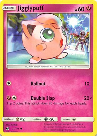 Jigglypuff 71/111 - SM  Crimson Invasion