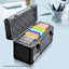 EVORETRO Graded Card Storage Case 15-Slot | Black