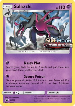 Salazzle - SM73 (Prerelease)/248 - SM Promos Holofoil