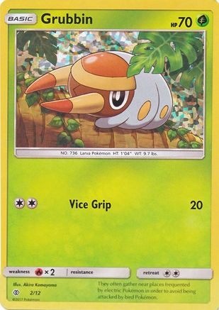 Grubbin - 2/12/12 - McDonalds Promos 2017 Holofoil