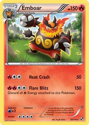 Emboar - 19/114 - Deck Exclusives