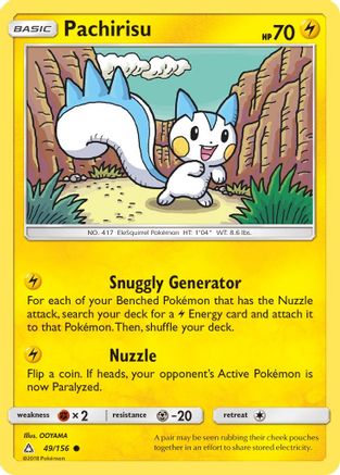 Pachirisu 49/156 - SM  Ultra Prism