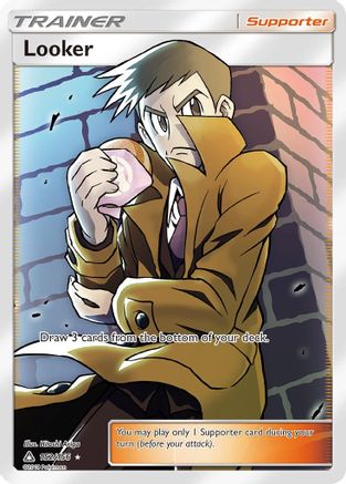 Looker (Full Art)/156 - SM  Ultra Prism Holofoil