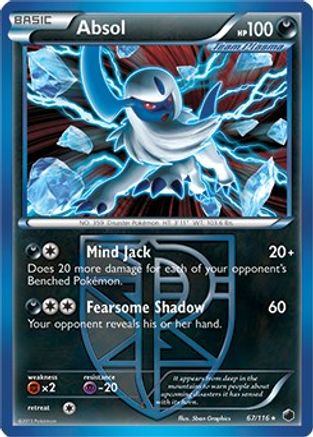 Absol - 67/116 (Moltres Legendary Battle Deck) - Deck Exclusives