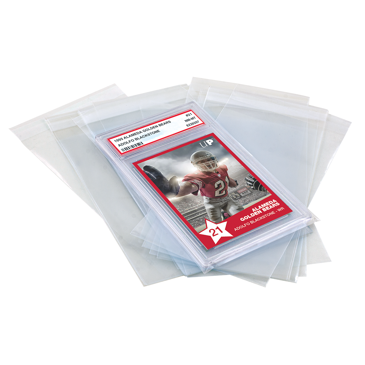 Ultra Pro PSA graded card sleeves on PSA slabs