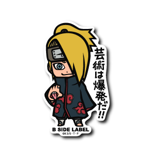 Naruto and Boruto - Deidara Small Sticker (B-SIDE LABEL)