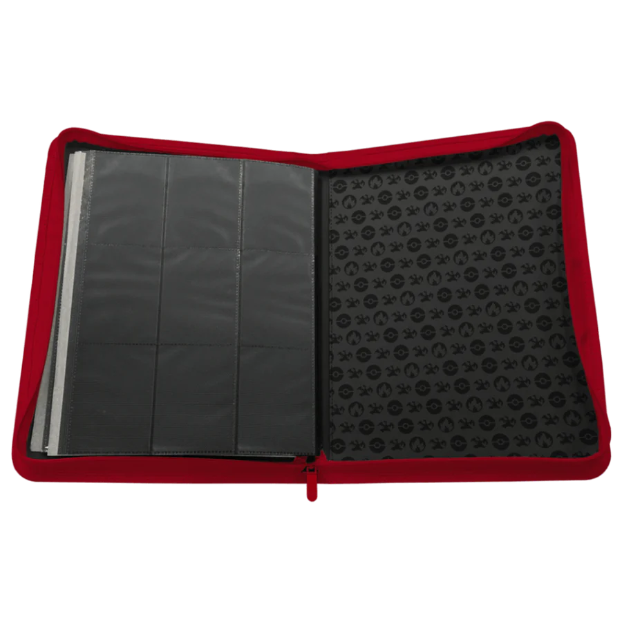 Ultra Pro - 9-Pocket Zippered Pro-Binder - Pokemon - Charizard