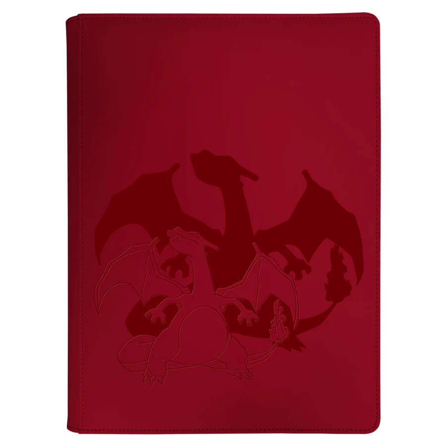 Ultra Pro - 9-Pocket Zippered Pro-Binder - Pokemon - Charizard