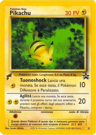 Pikachu (Baby) - Pikachu World Collection Promos