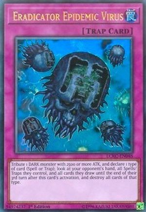 Eradicator Epidemic Virus (LCKC-EN048) - Legendary Collection Kaiba 1st Edition