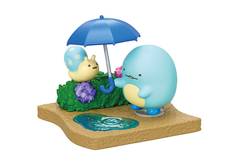 Sumikko Gurashi Walking on a Rainy Day (1 Random Box) (Re-ment Blind Box)