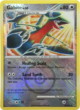 Gabite - 59/147 (Championship Promo) - League & Championship Cards Reverse Holofoil