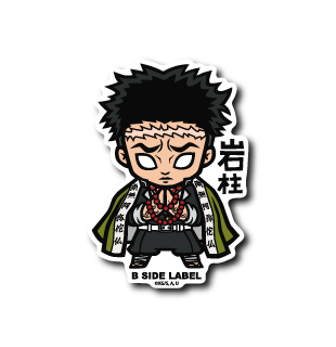 Demon Slayer - Gyomei Himejima ver.1 Small Sticker (B-SIDE LABEL)