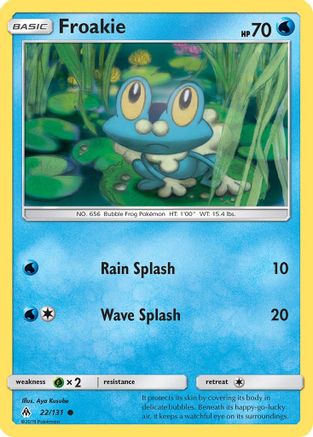Froakie (22) 22/131 - SM  Forbidden Light